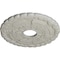 Ekena Millwork Kendall Train Station Medallion (Canopies up to 3 7/8"), 18 1/2"OD x 3 7/8"ID x 1"P, Pot of Cream CM18KDPCF - alternate 2
